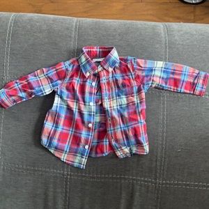 Polo Ralph Lauren Button Up 6 months